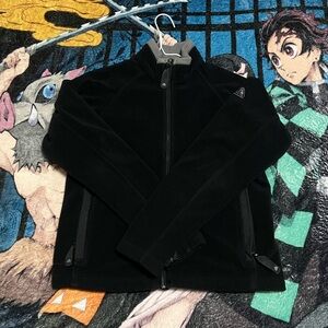 Nike ACG Therma-Fit Black Grey Women's Zip Up Fleece Jacket Medium 8-10